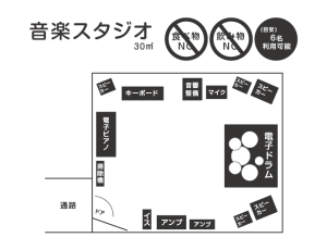 音楽スタジオ